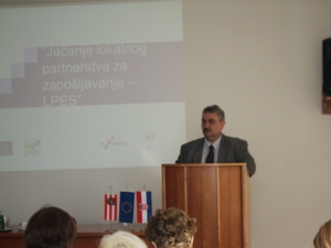 Jačanje lokalnog partnerstva za zapošljavanje - LPES